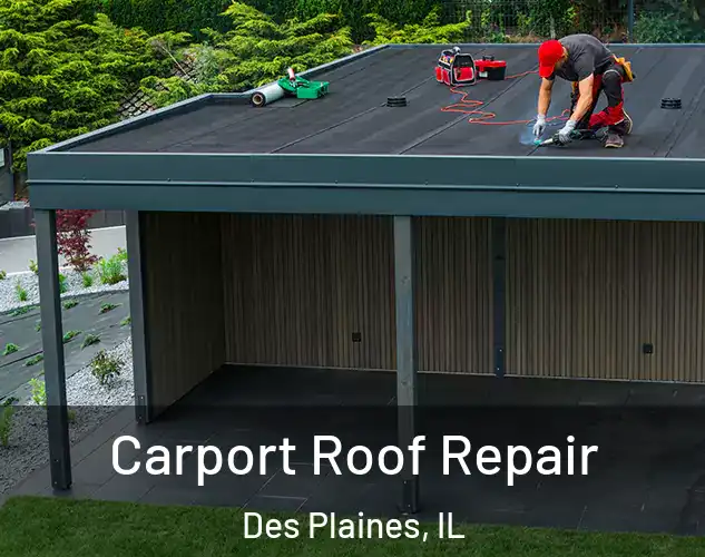  Carport Roof Repair Des Plaines, IL