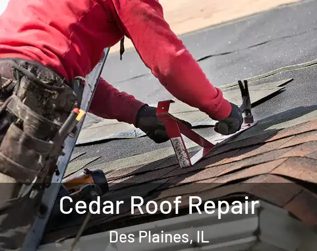  Cedar Roof Repair Des Plaines, IL