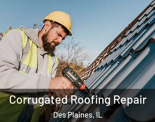  Corrugated Roofing Repair Des Plaines, IL