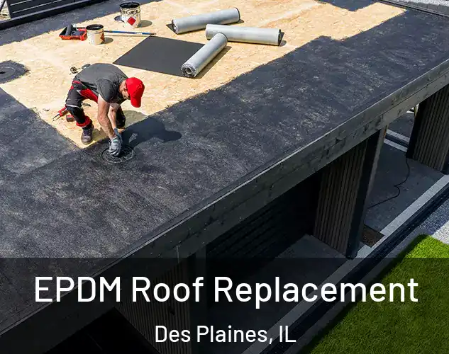  EPDM Roof Replacement Des Plaines, IL