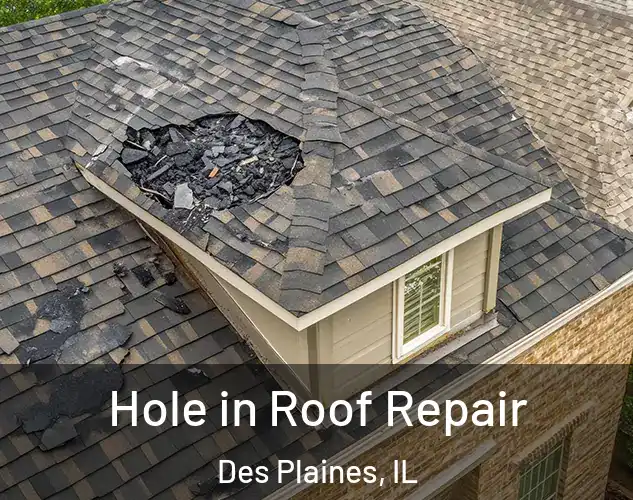 Hole in Roof Repair Des Plaines, IL