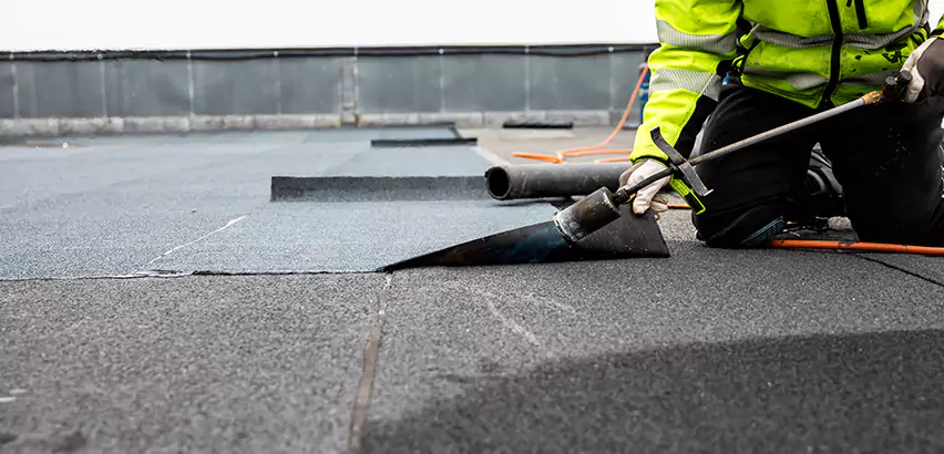 Residential Flat Roof Repair in Des Plaines