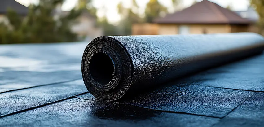 Rubber Flat Roof Replacement in Des Plaines
