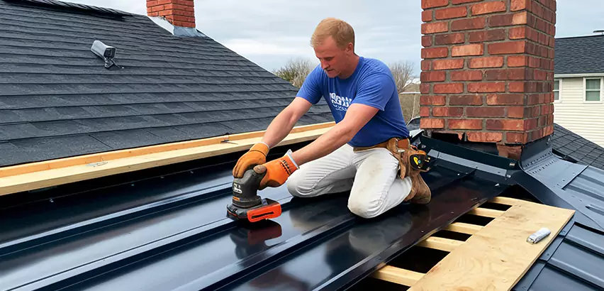 Metal Barn Roof Replacement in Des Plaines