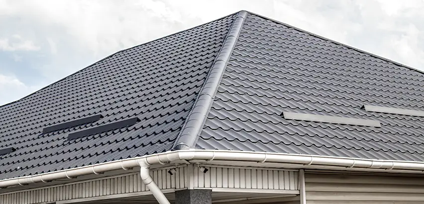 Replace Slate Roof With Metal in Des Plaines