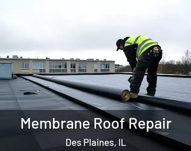  Membrane Roof Repair Des Plaines, IL