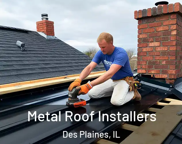 Metal Roof Installers Des Plaines, IL