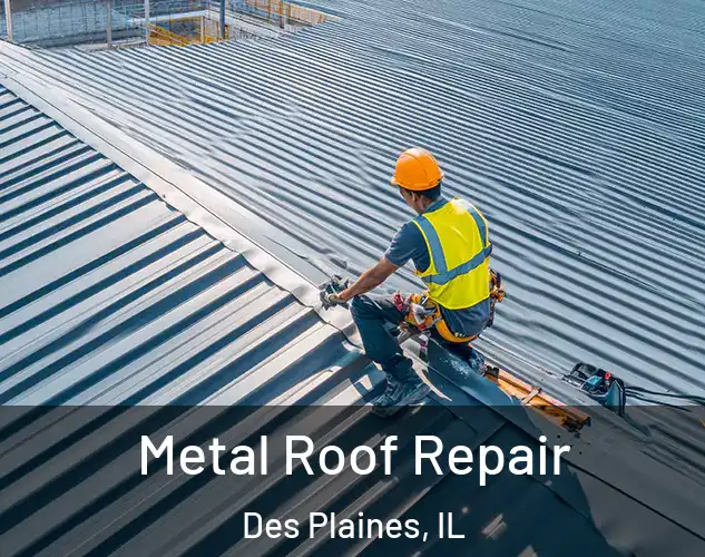  Metal Roof Repair Des Plaines, IL