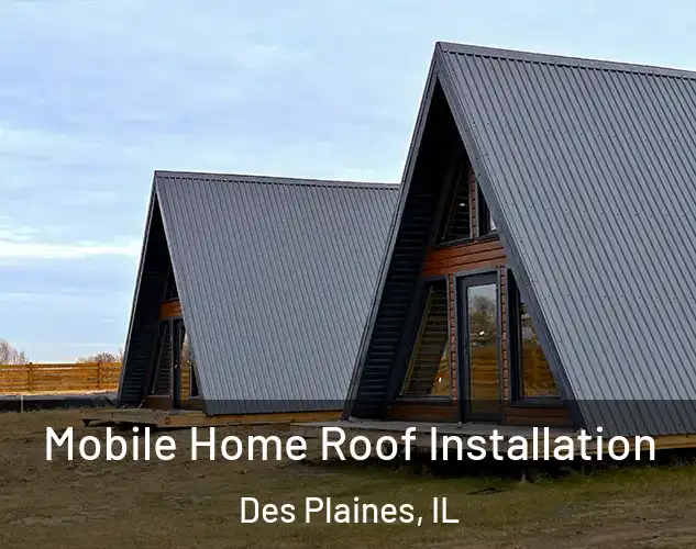  Mobile Home Roof Installation Des Plaines, IL