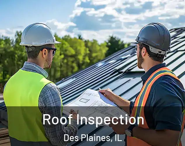  Roof Inspection Des Plaines, IL