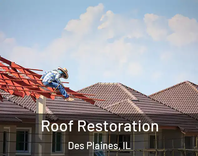  Roof Restoration Des Plaines, IL