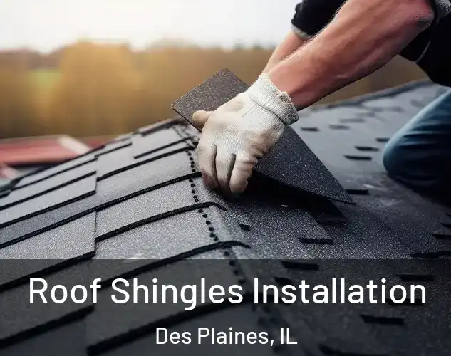  Roof Shingles Installation Des Plaines, IL