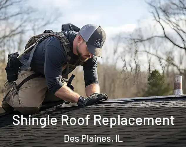  Shingle Roof Replacement Des Plaines, IL