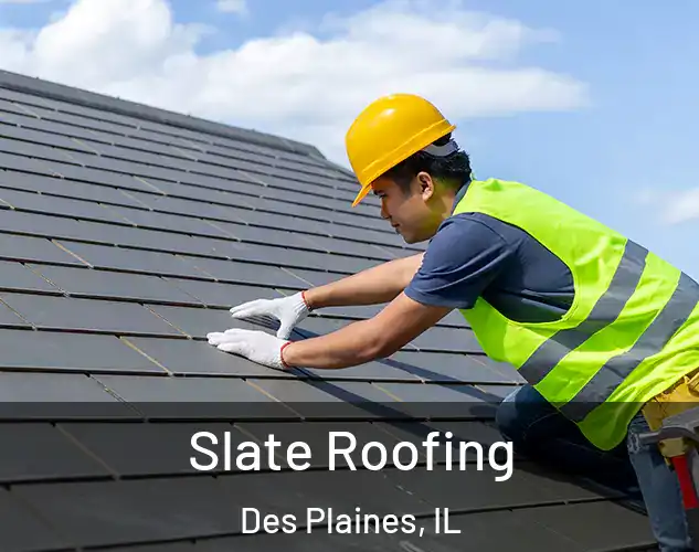 Slate Roofing Des Plaines, IL