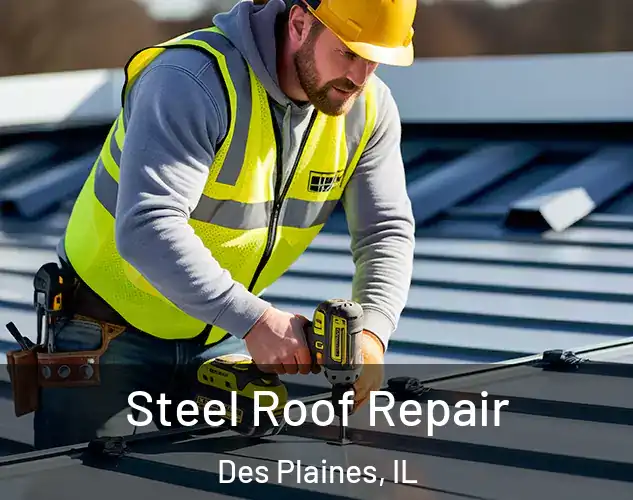  Steel Roof Repair Des Plaines, IL