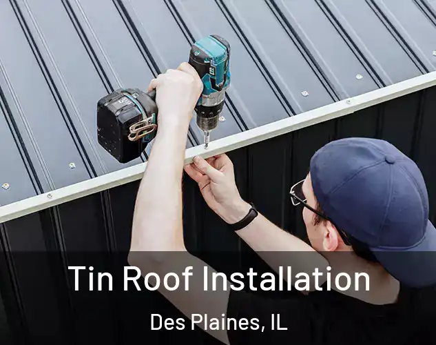  Tin Roof Installation Des Plaines, IL