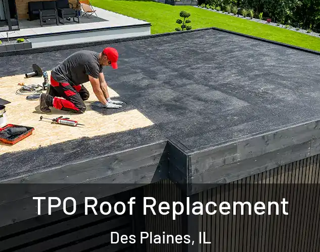  TPO Roof Replacement Des Plaines, IL