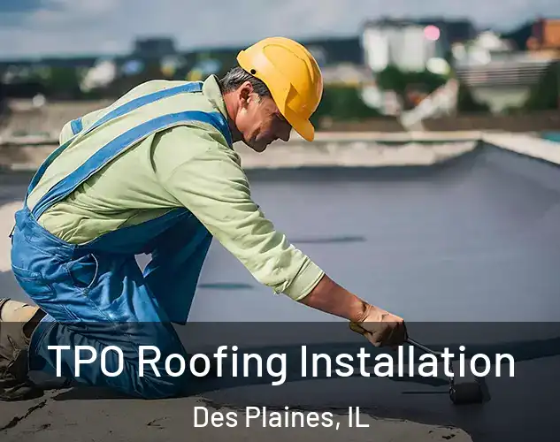  TPO Roofing Installation Des Plaines, IL